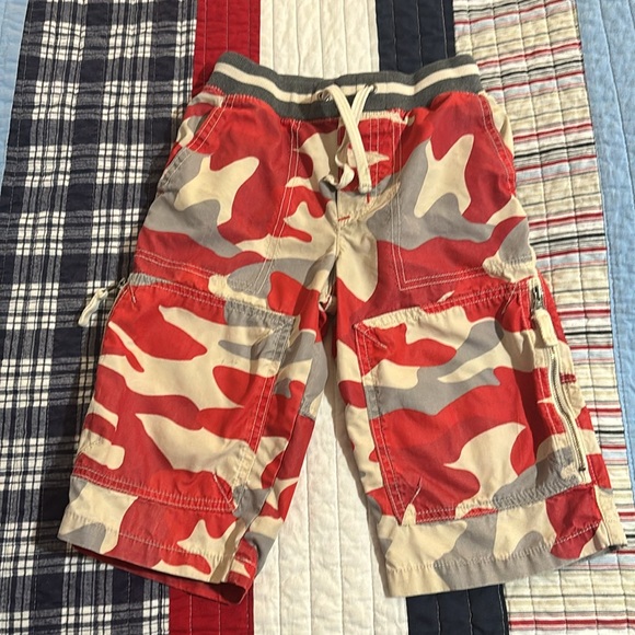 3 Mini Boden Boys Size 6 Camo Shorts ~ Play! - Picture 7 of 16